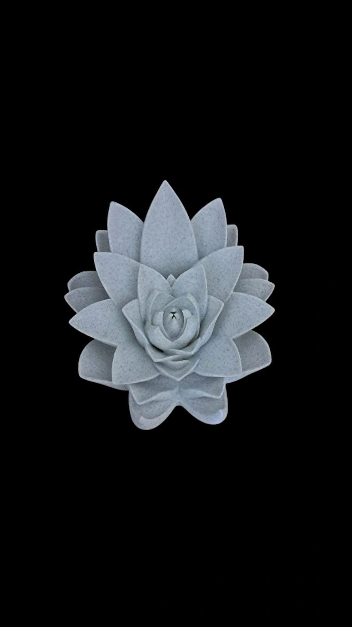 ALPAXA 3D Mermer Desenli Lotus Çiçeği Kitap Tutucu - Masaüstü Dekoratif Stand
