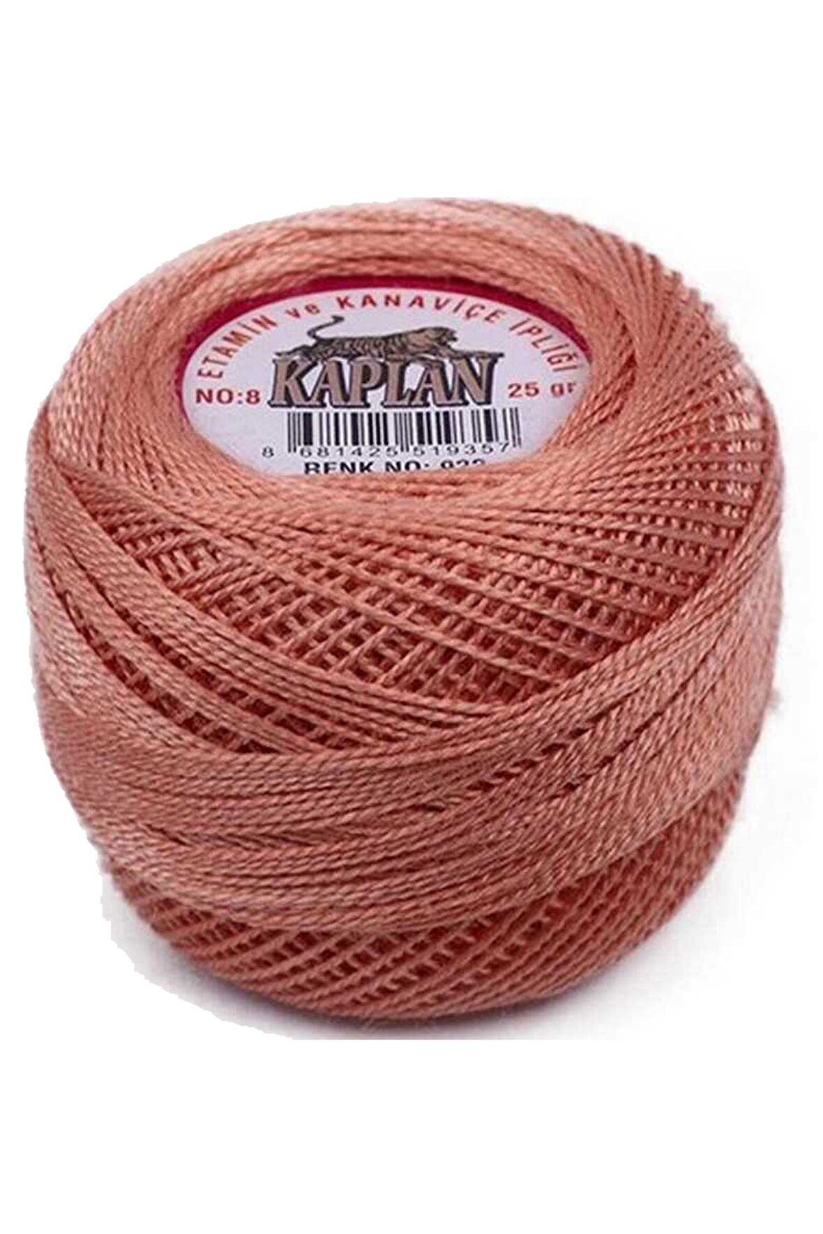 Kaplan Etamin Ve Kanaviçe İpi 8 No Kod/Renk: 922 -