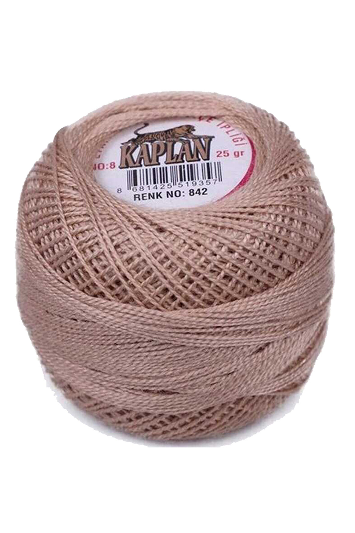 Kaplan Etamin Ve Kanaviçe İpi 8 No Kod/Renk: 842 -