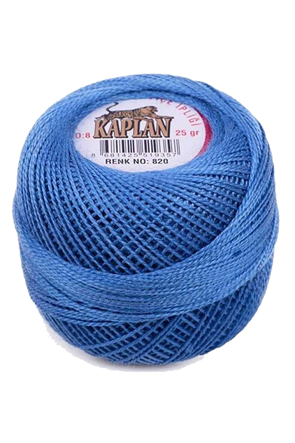 Kaplan Etamin Ve Kanaviçe İpi 8 No Kod/Renk: 820 -