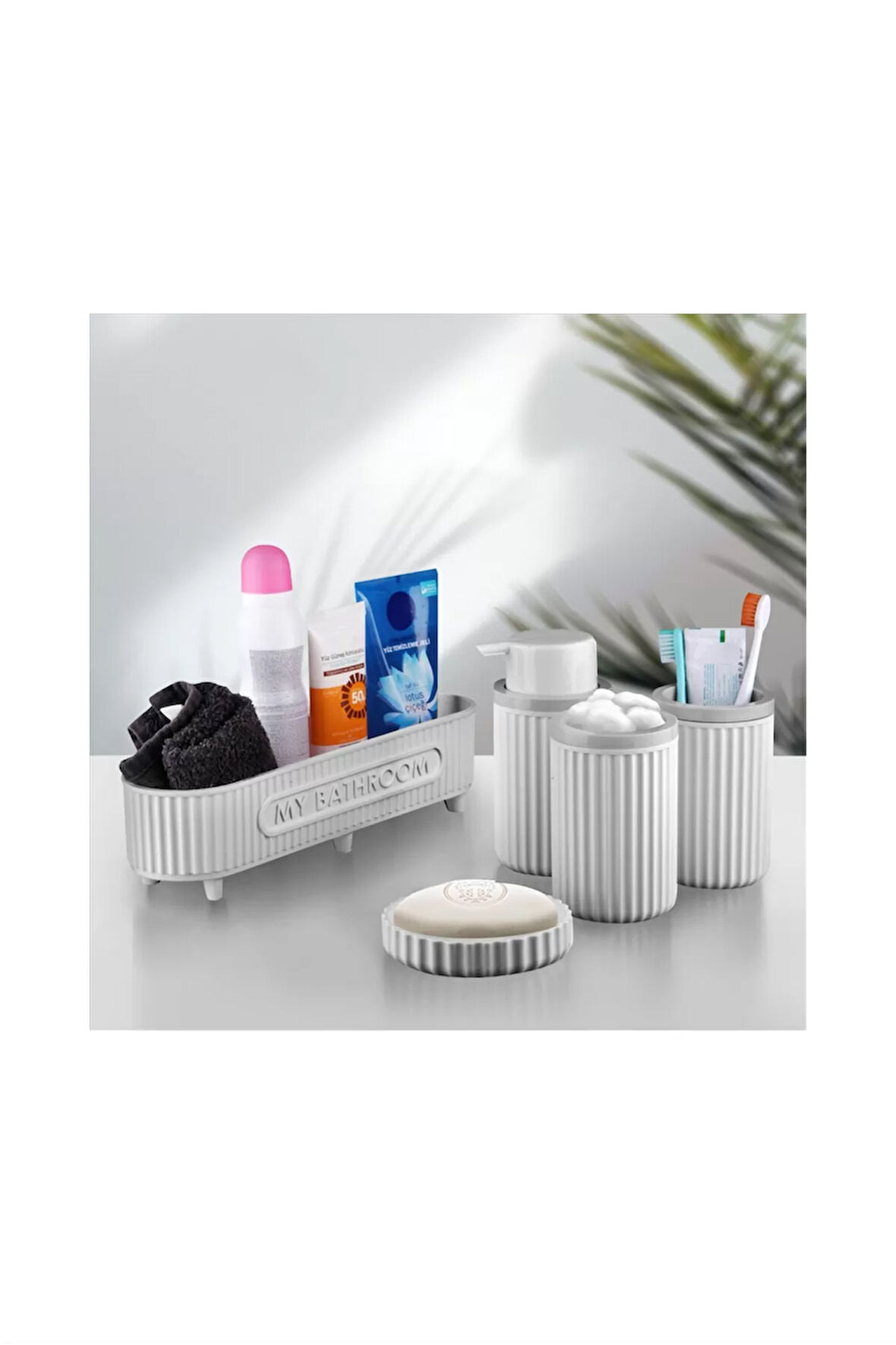 5 Li Banyo Seti My Bathroom Serisi EMN3386