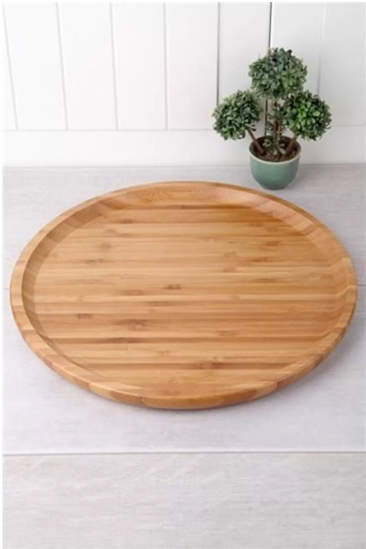 Bambu Sunum Tabağı 30 cm YUV3030