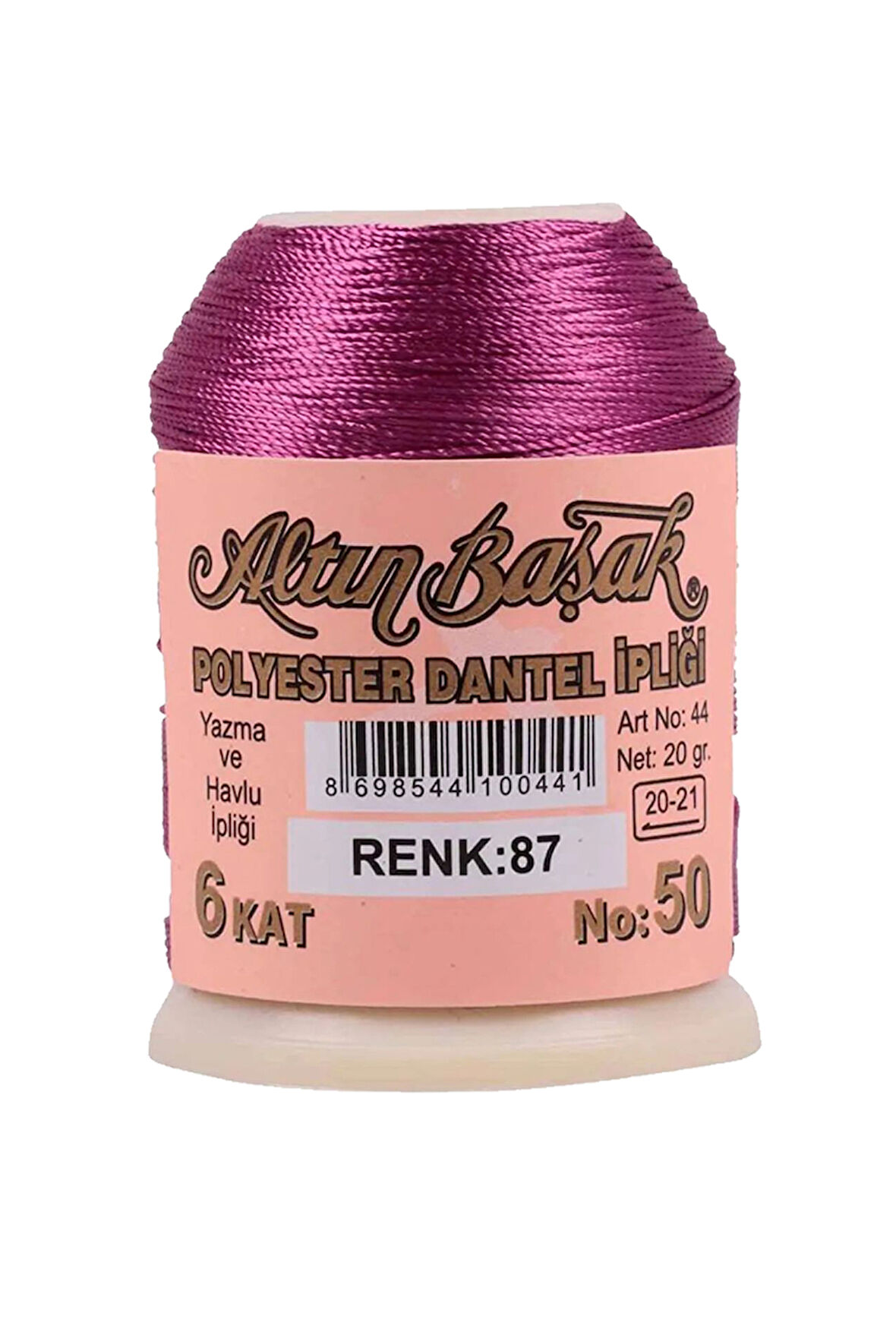 Altınbaşak Oya ve Dantel İpi 20 gr - No: 087