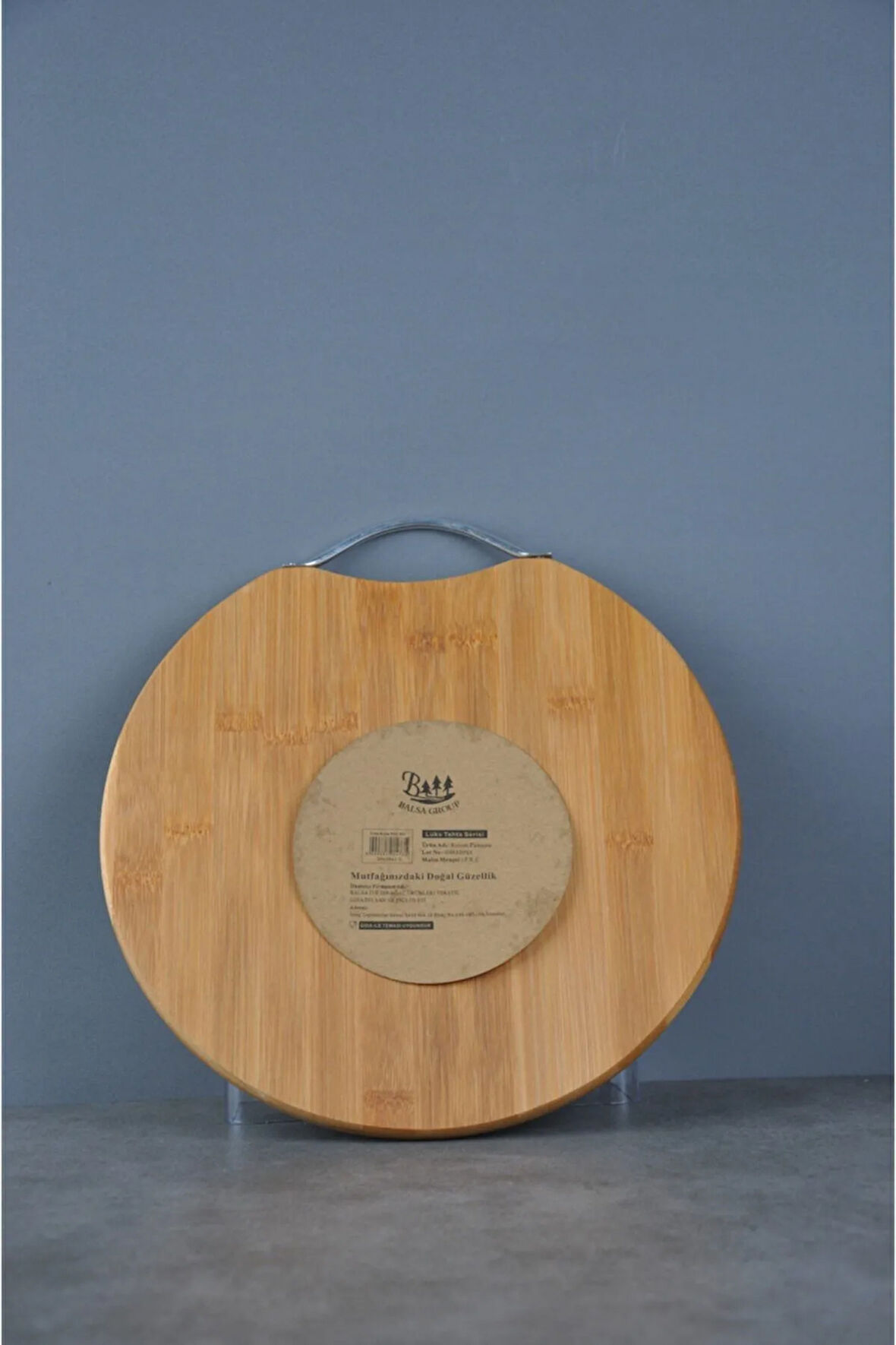 Kesim Panosu Sunum Tahtası Yuvarlak 30x30 Cm 70083