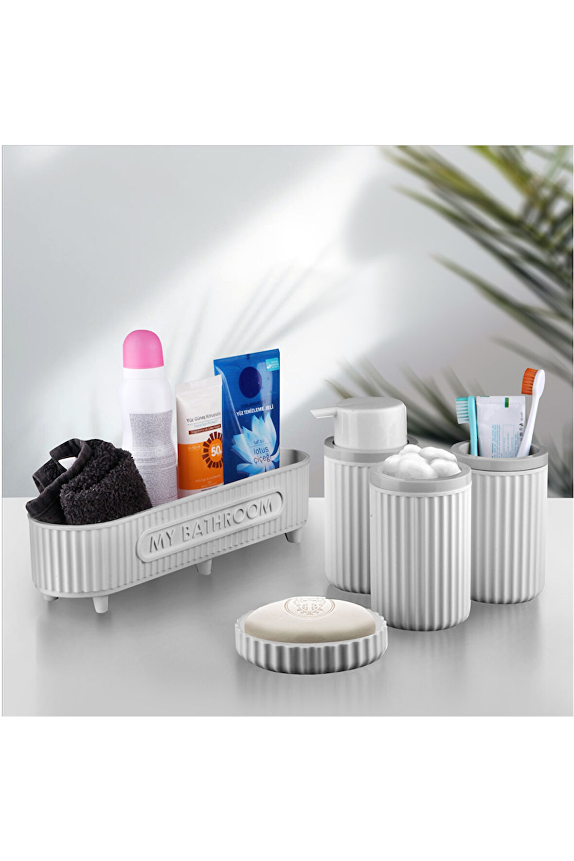 5'li Banyo Seti My Bathroom Serisi EMN3386