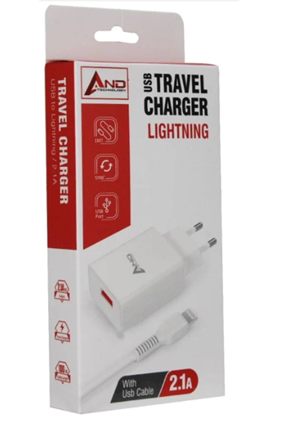 İphone Uyumlu Usb Şarj Aleti 2.1 A AND-A5
