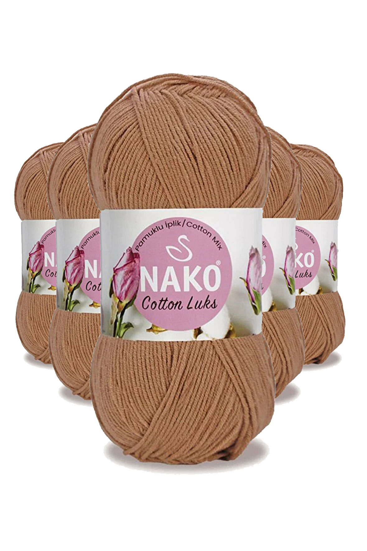 5 Adet Cotton LüYelek Tunik Kazak Bluz Hırka İpi Yünü Soğan Kabuğu 97557