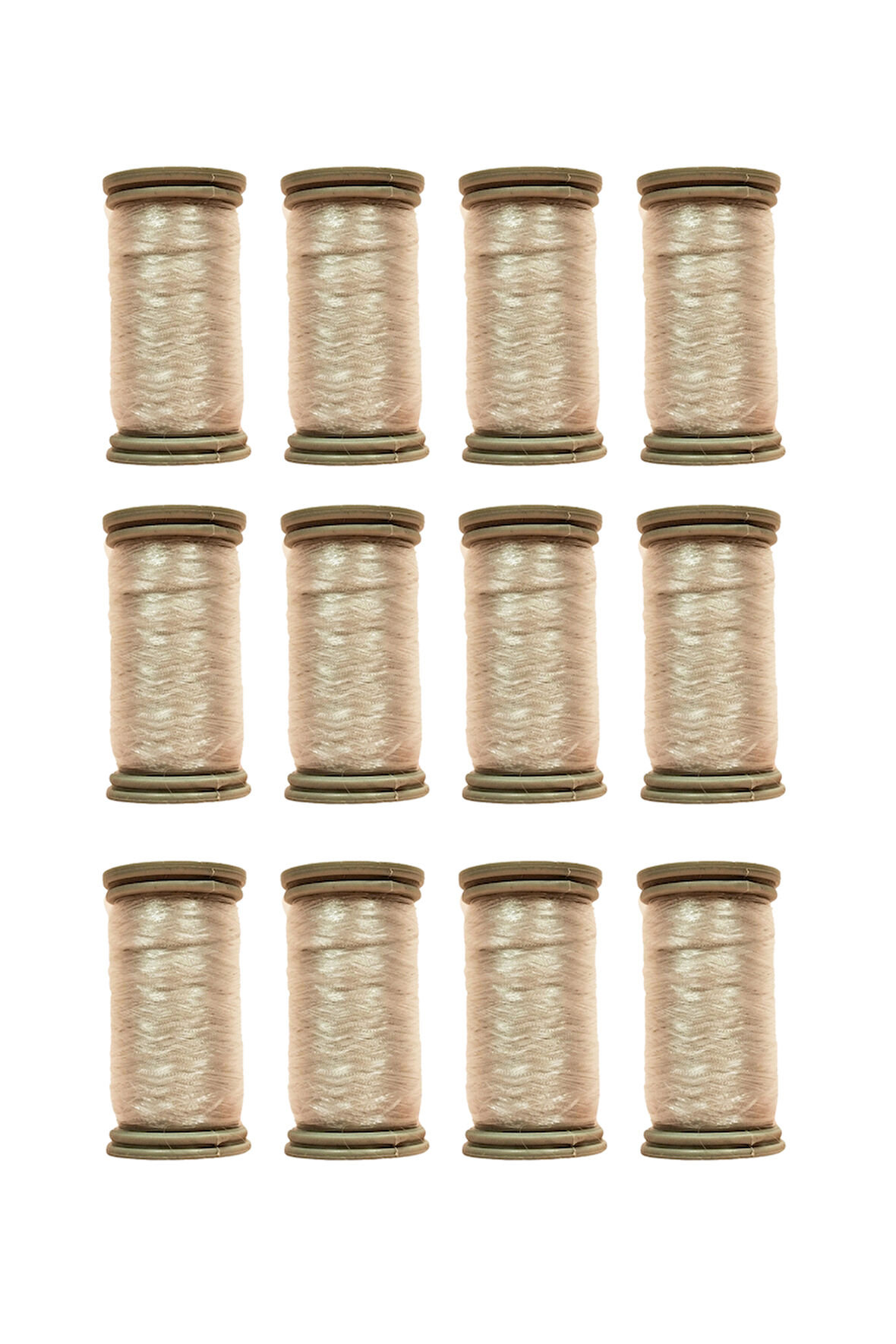 Hayalet İplik 200 Metre Şeffaf Boncuk Düğme İpi 12 Adet -