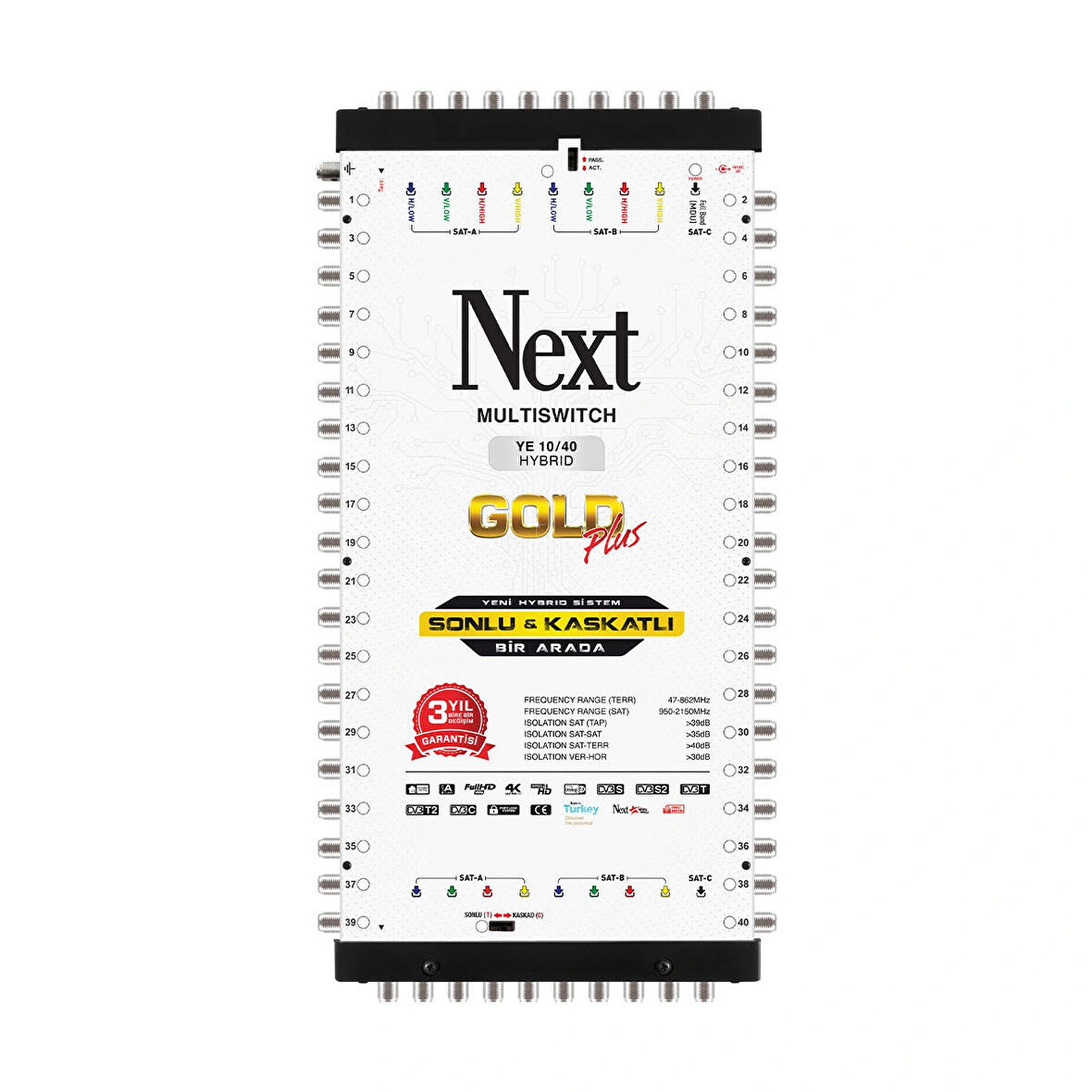 NEXT YE-10/40 HYBRID SONLU/KASKATLI (ADAPTÖR DAHİL)