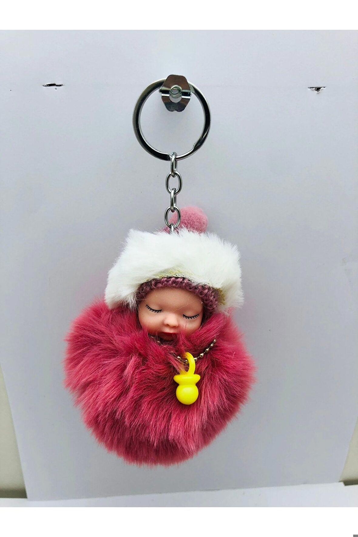 Peluş Sevimli Bebek Anahtarlık, Çanta Süsü 1 Adet Fiyatıdır