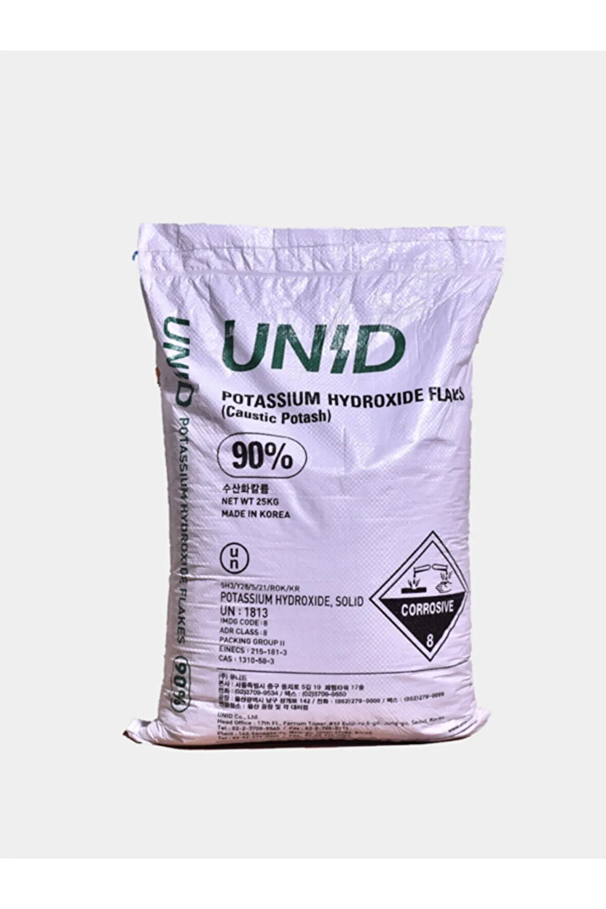 Potasyum Hidroksit Potas Kostik 25 Kg
