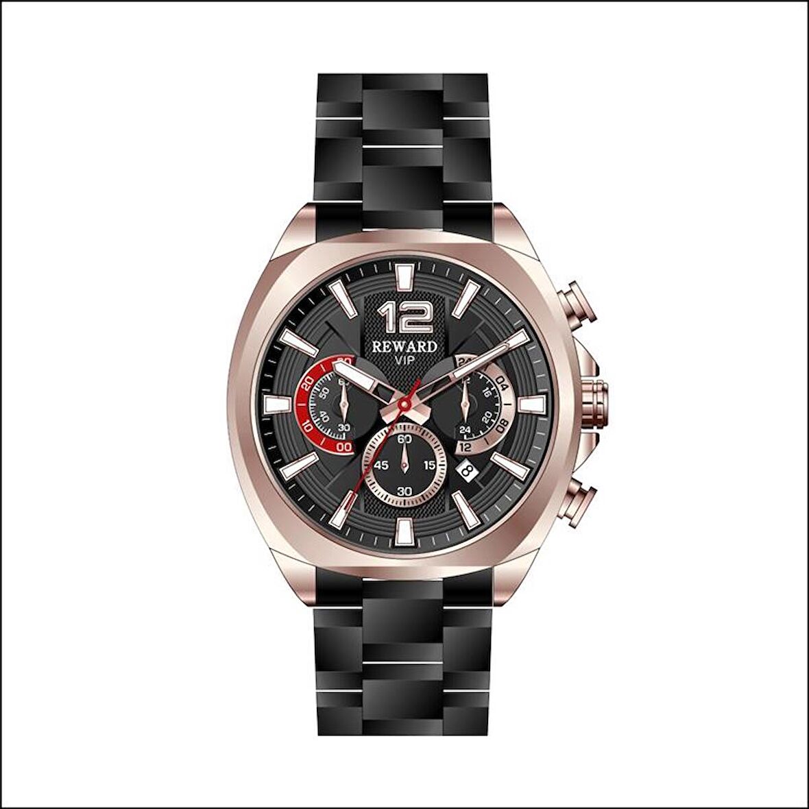 REWARD A142220 RD81077M MTL VIP  Erkek Kol Saati