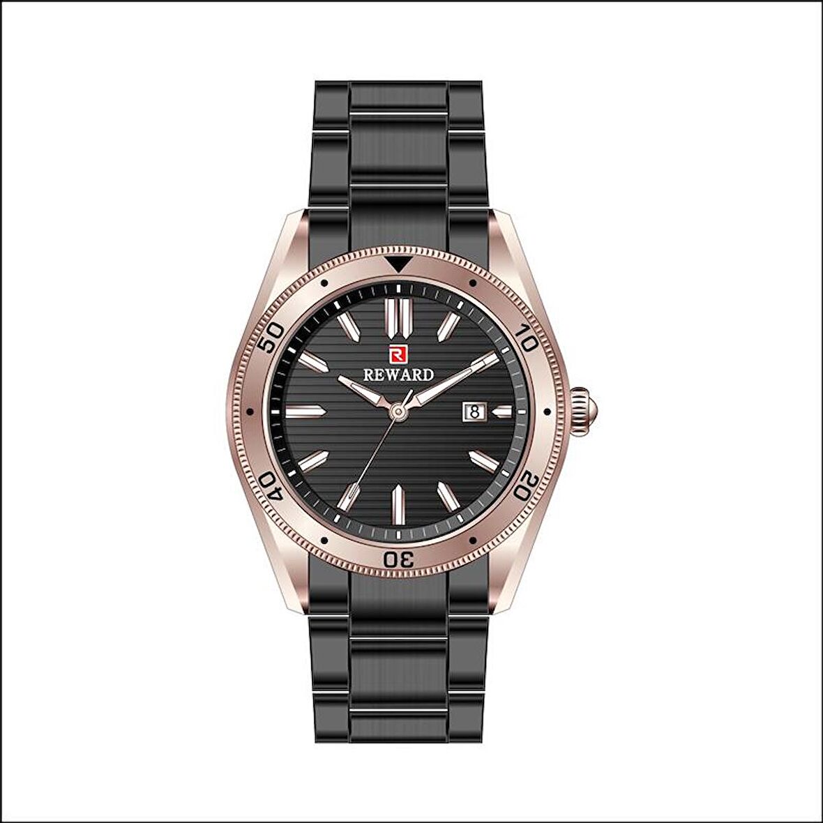 REWARD A142352 RD61027M Metal Erkek Kol Saati