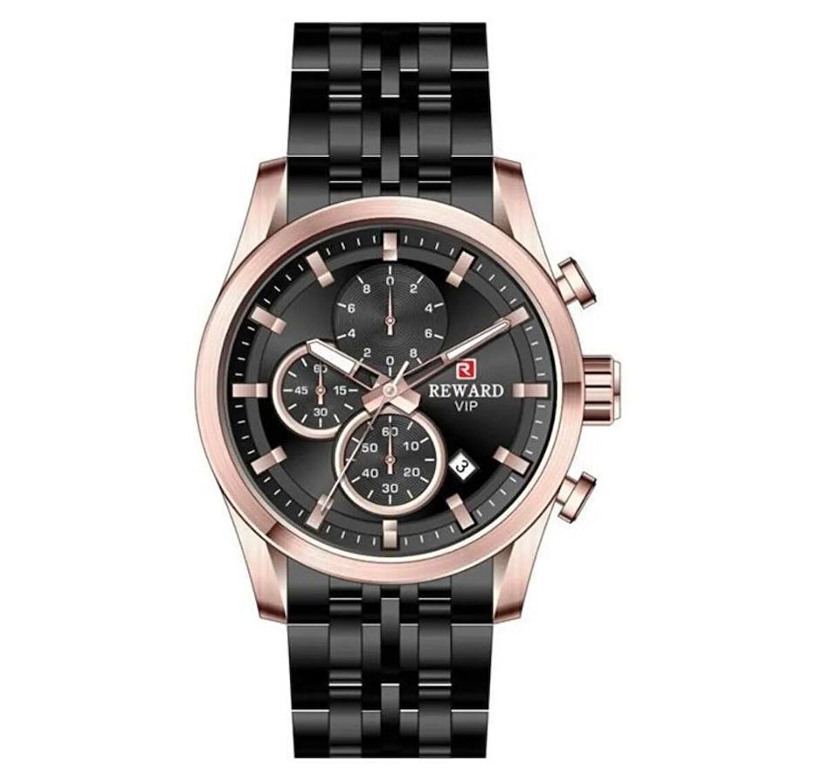 Reward 1. Sınıf Çelik Spor Model Fonksiyonları Aktif Takvimli WİP Erkek Kol Saat