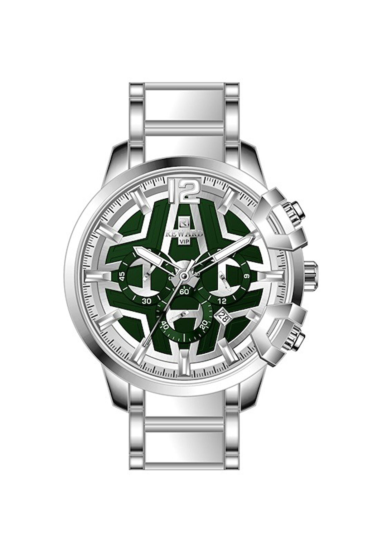 Reward Gümüş Çelik Kordon Erkek Kol Saati LA145934