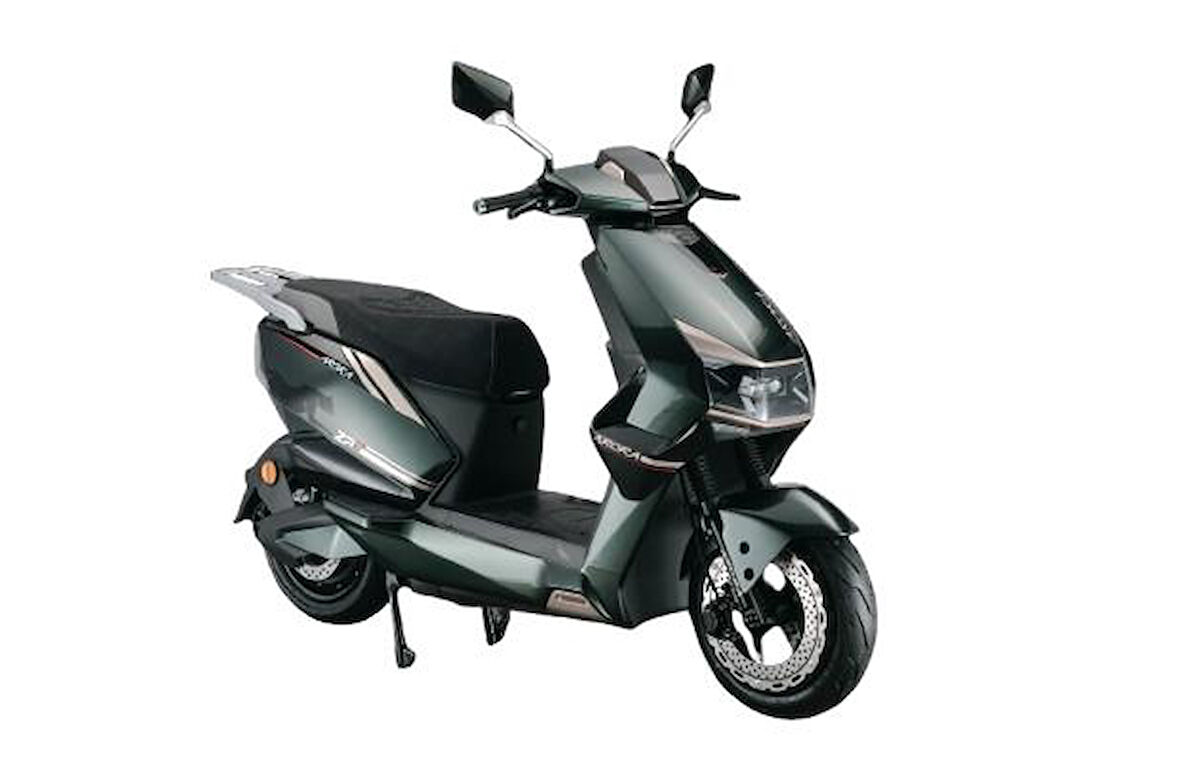 ZR7 İKİ TEKERLEKLİ MOPED YEŞİL