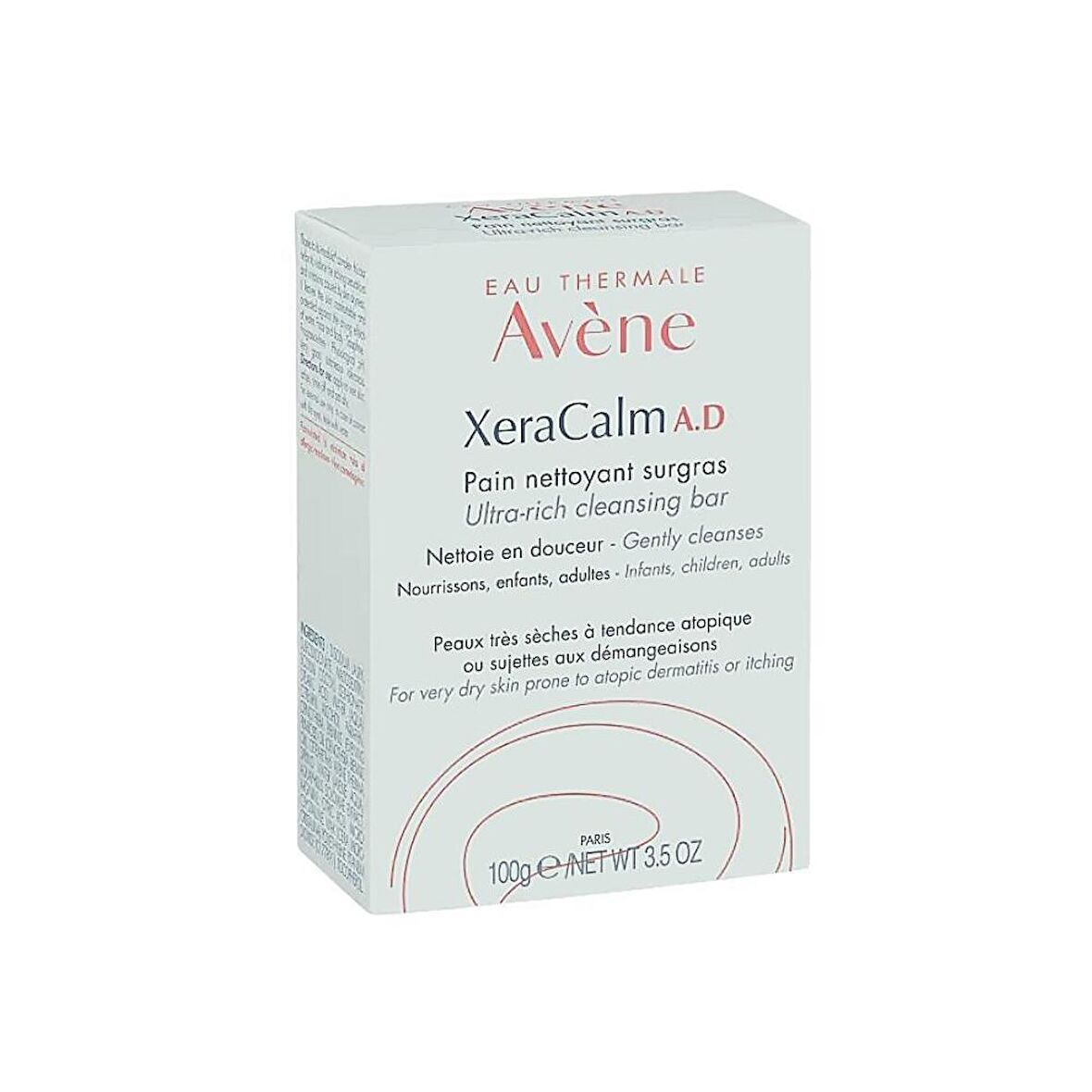 XeraCalm A.D. Ultra-Rich Cleansing Bar Ultra Besleyici Temizleyici Bar 100gr