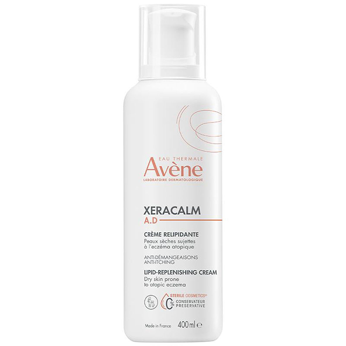 Avene XeraCalm A.D Lipid Replenishing Cream 400 Ml