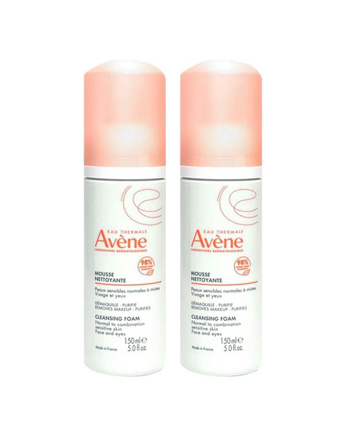 Avene Mousse Nettoyante Cilt Temizleyici Köpük %50 İkili İndirimli 150 ml
