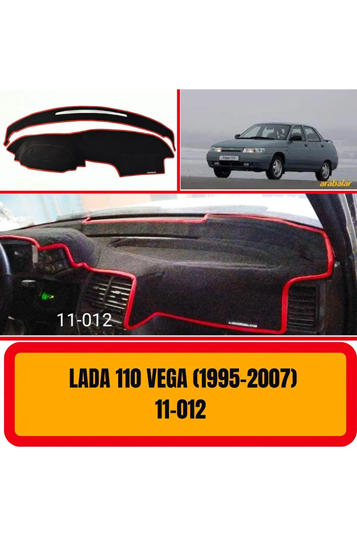 Lada 110 Vega 1995-2007 Ön Gögüs / Panel / Torpido Korumasi / Kilifi / Halisi / Koruyucu / Örtüsü