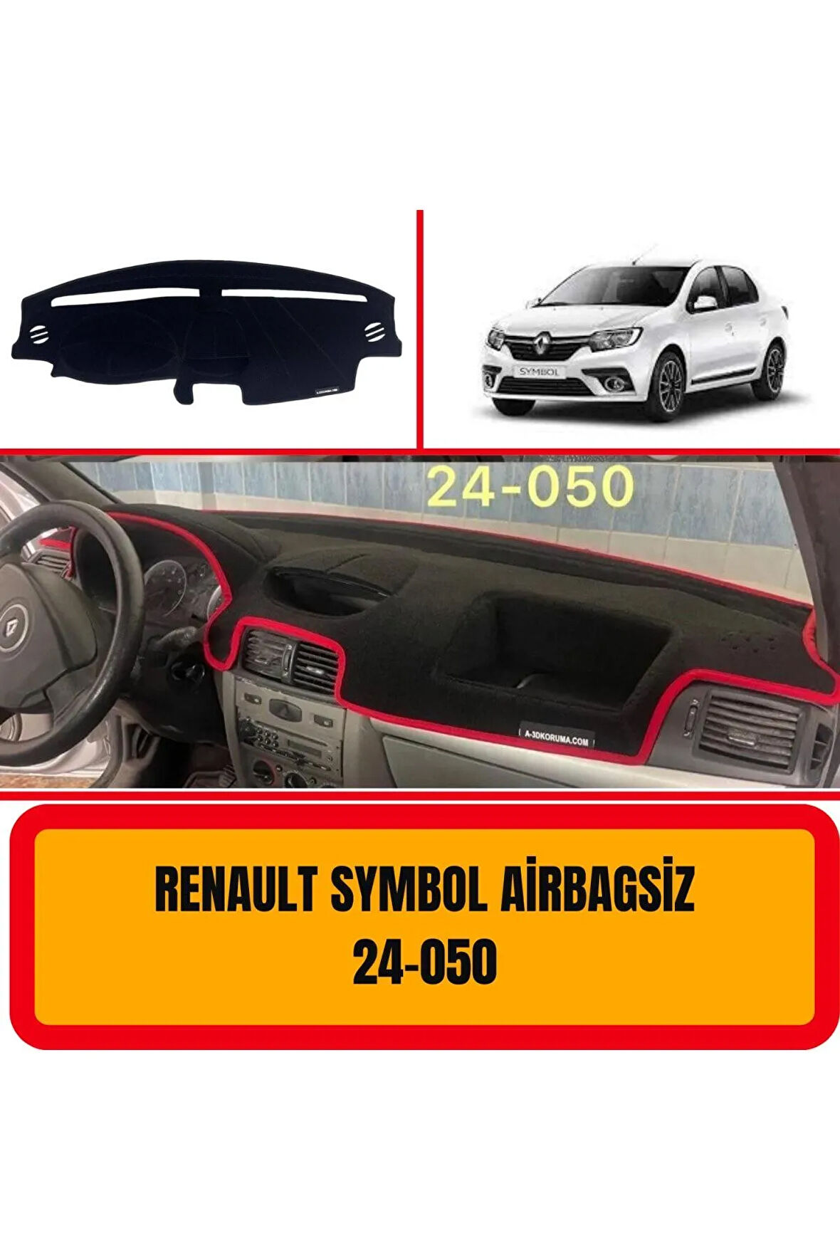 Renault Symbol Airbagsiz Ön Gögüs / Panel / Torpido Korumasi / Kilifi / Halisi / Koruyucu / Örtüsü