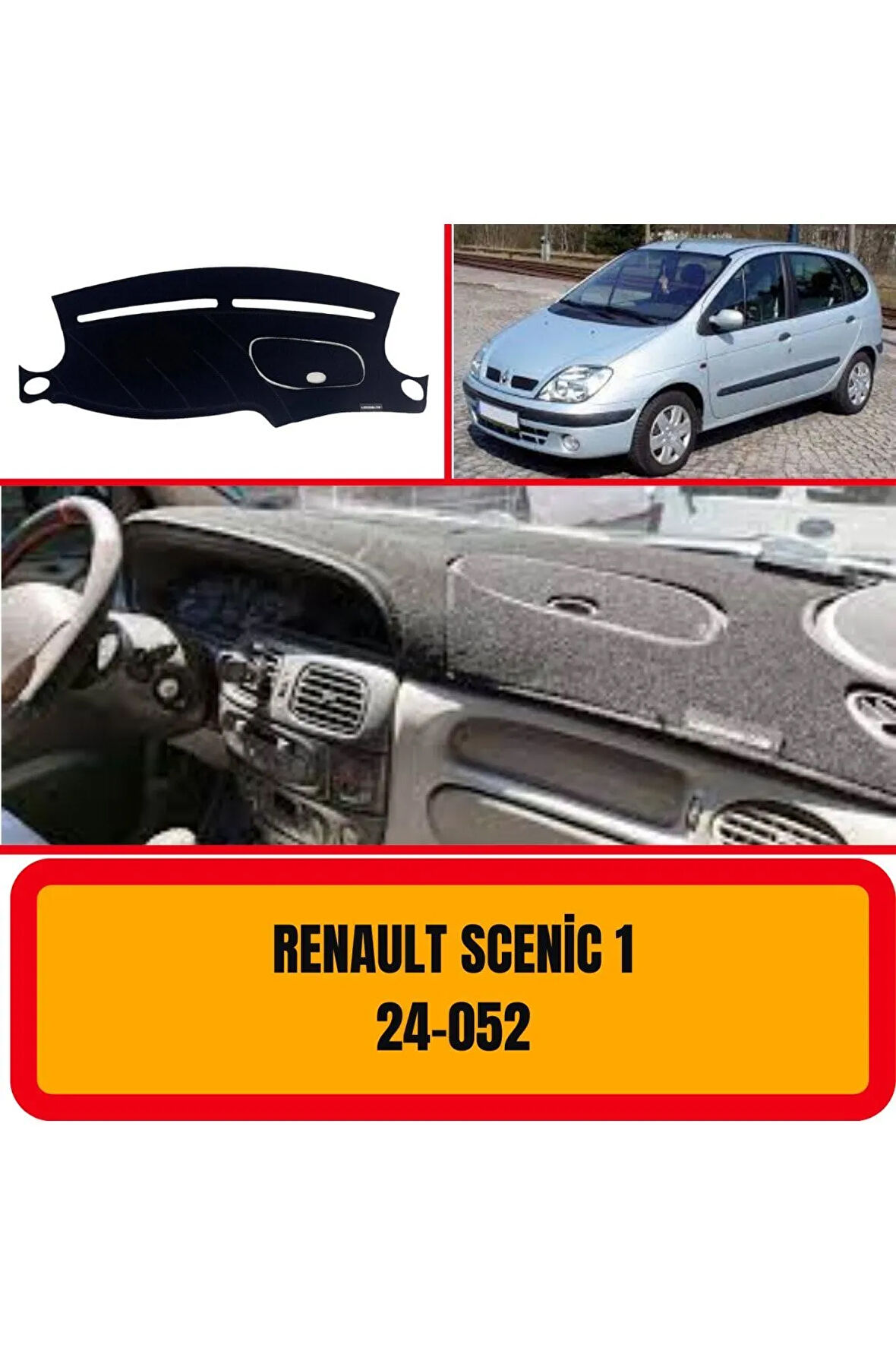 Renault Scenic 1 Ön Gögüs Panel Torpido Koruma Koruyucu Kilifi Halisi / A3d/ 3d