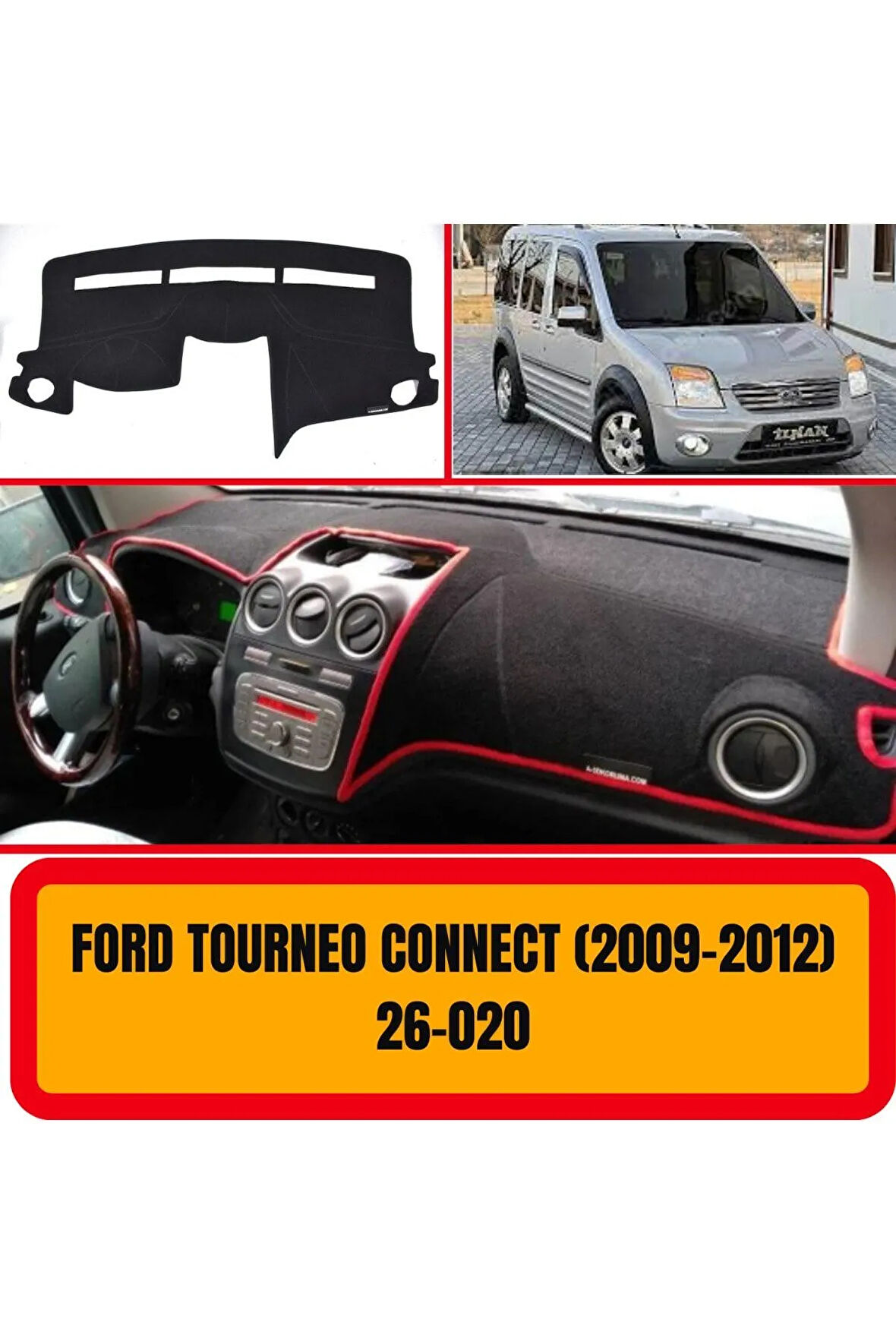 Ford Tourneo Connect 2009-2012 Ön Gögüs / Panel / Torpido Korumasi / Kilifi / Halisi / A3d/ 3d