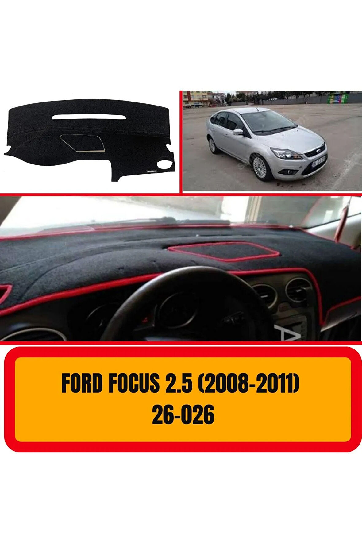 Ford Focus 2,5 2008-2011 Ön Gögüs / Panel / Torpido Korumasi / Kilifi / Halisi / Koruyucu / A3d/ 3d