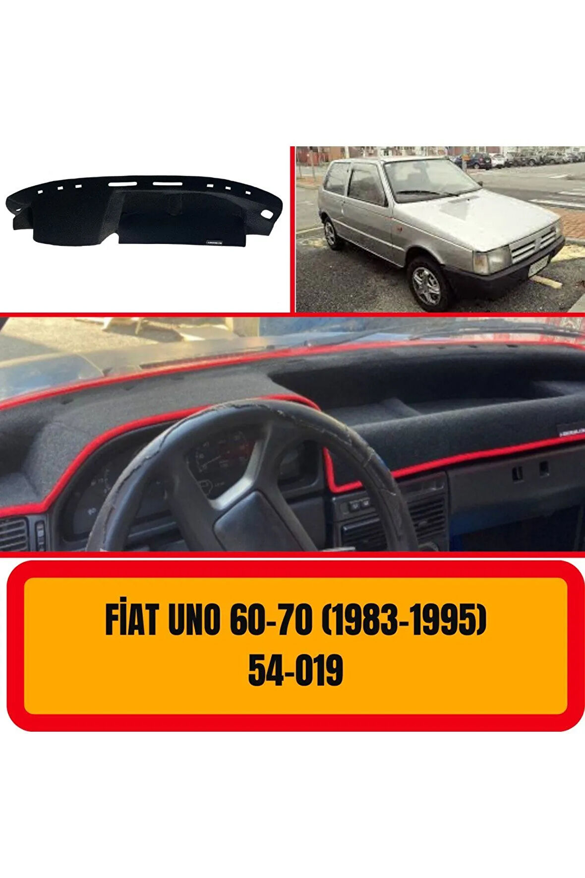 Fiat Uno 60 70 1983-1995 Ön Gögüs / Panel / Torpido Korumasi / Kilifi / Halisi / Koruyucu / Örtüsü