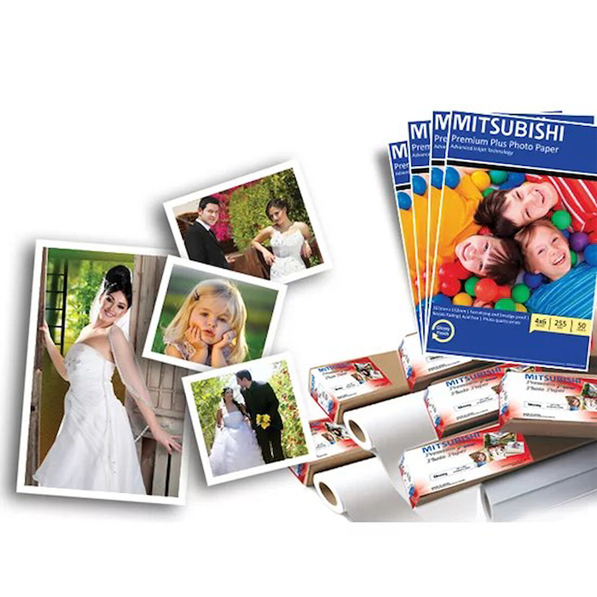 Mitsubishi Premium Plus Photo Paper -A4 BOYUTU -20 ADET-Fotoğraf Kağıdı