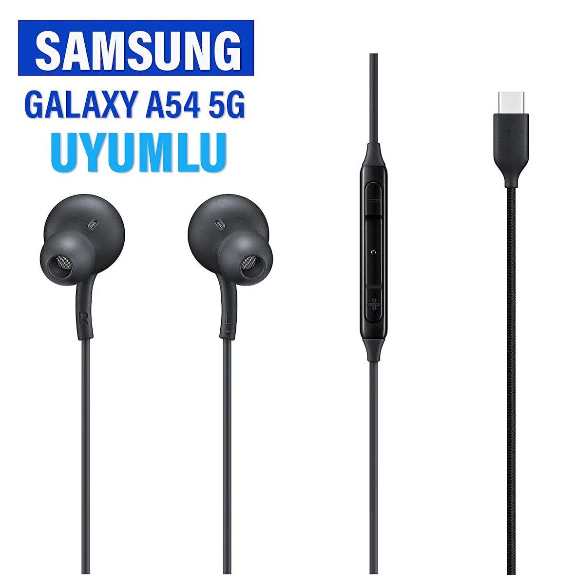 Samsung Galaxy A54 5G Kulaklık Mikrofonlu TYPE-C