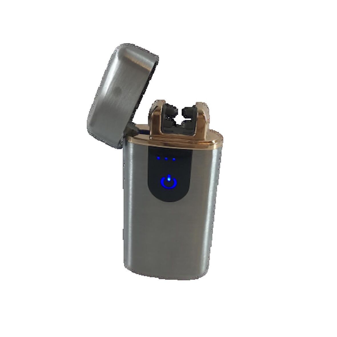 İsme Özel ELEKTRONİK ALEVSİZ ÇAKMAK USB ŞARJLI DOKUNMATİK LED EKRAN