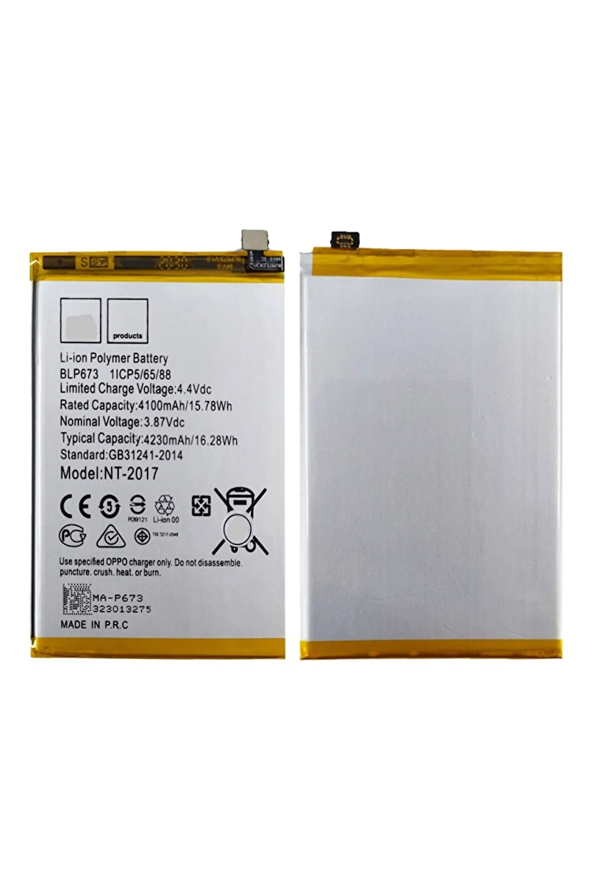 Oppo A5S Uyumlu Batarya