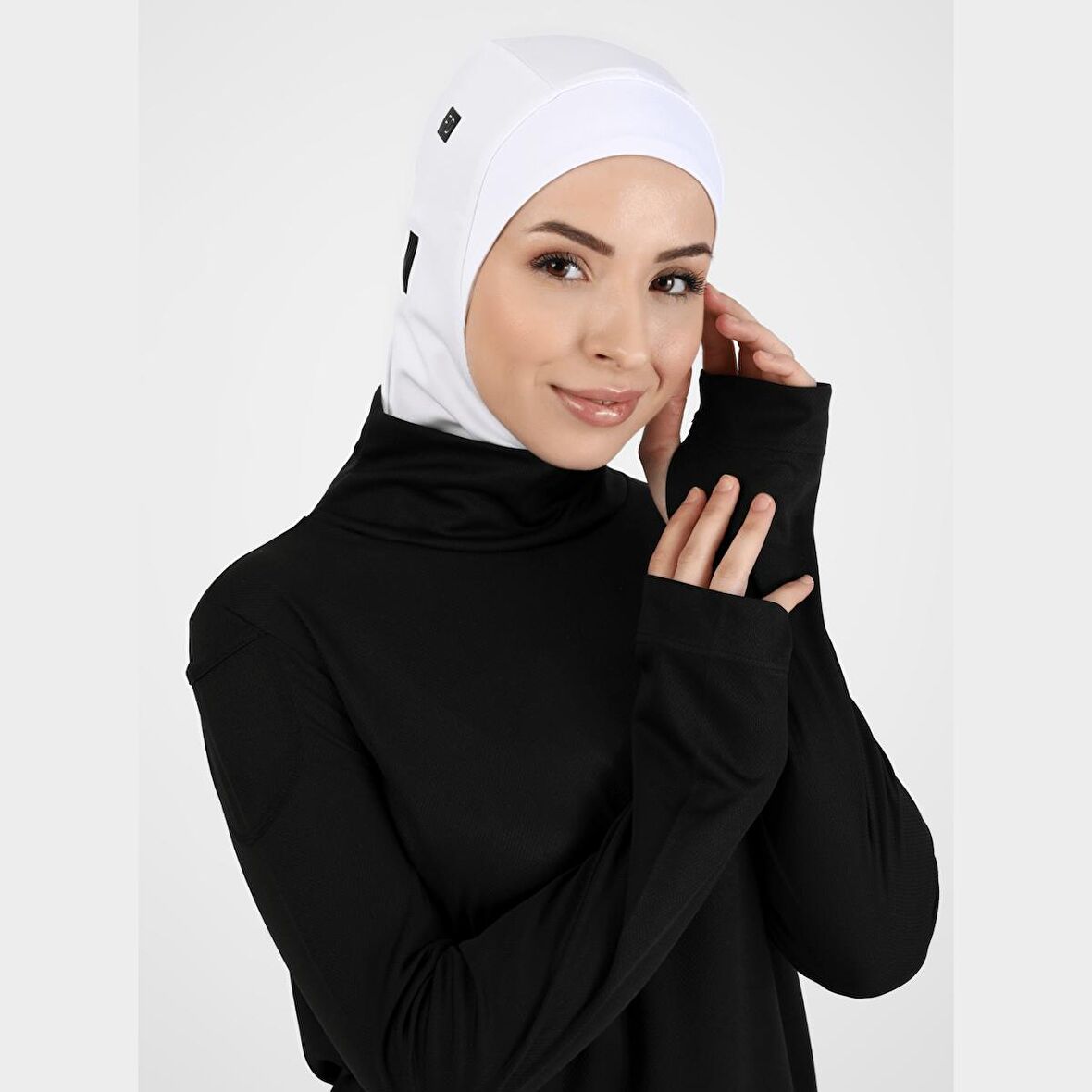 PRO-HIJAB Spor Bone Beyaz