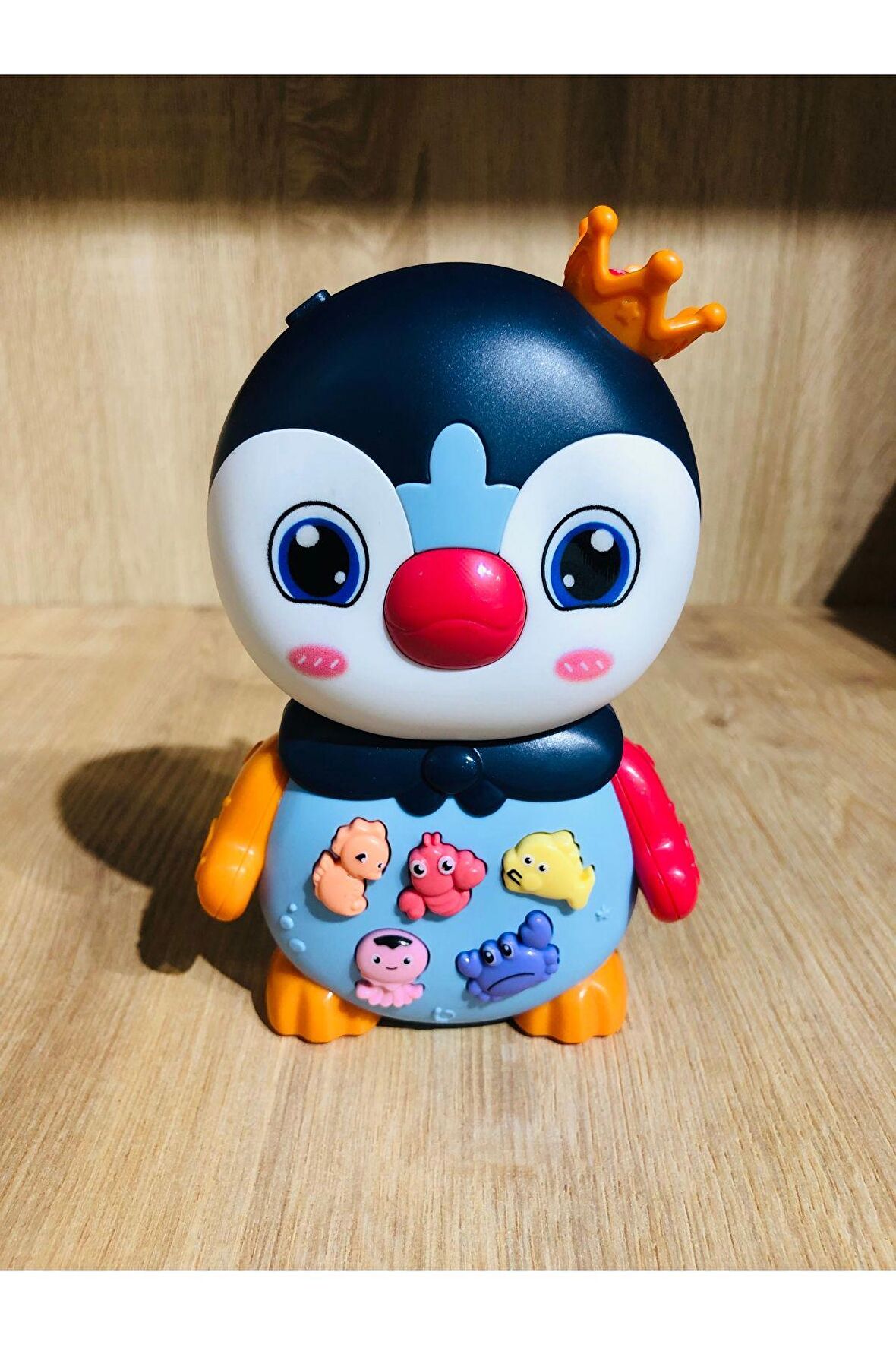 Penguen Funny Penguen Sesli ışıklı