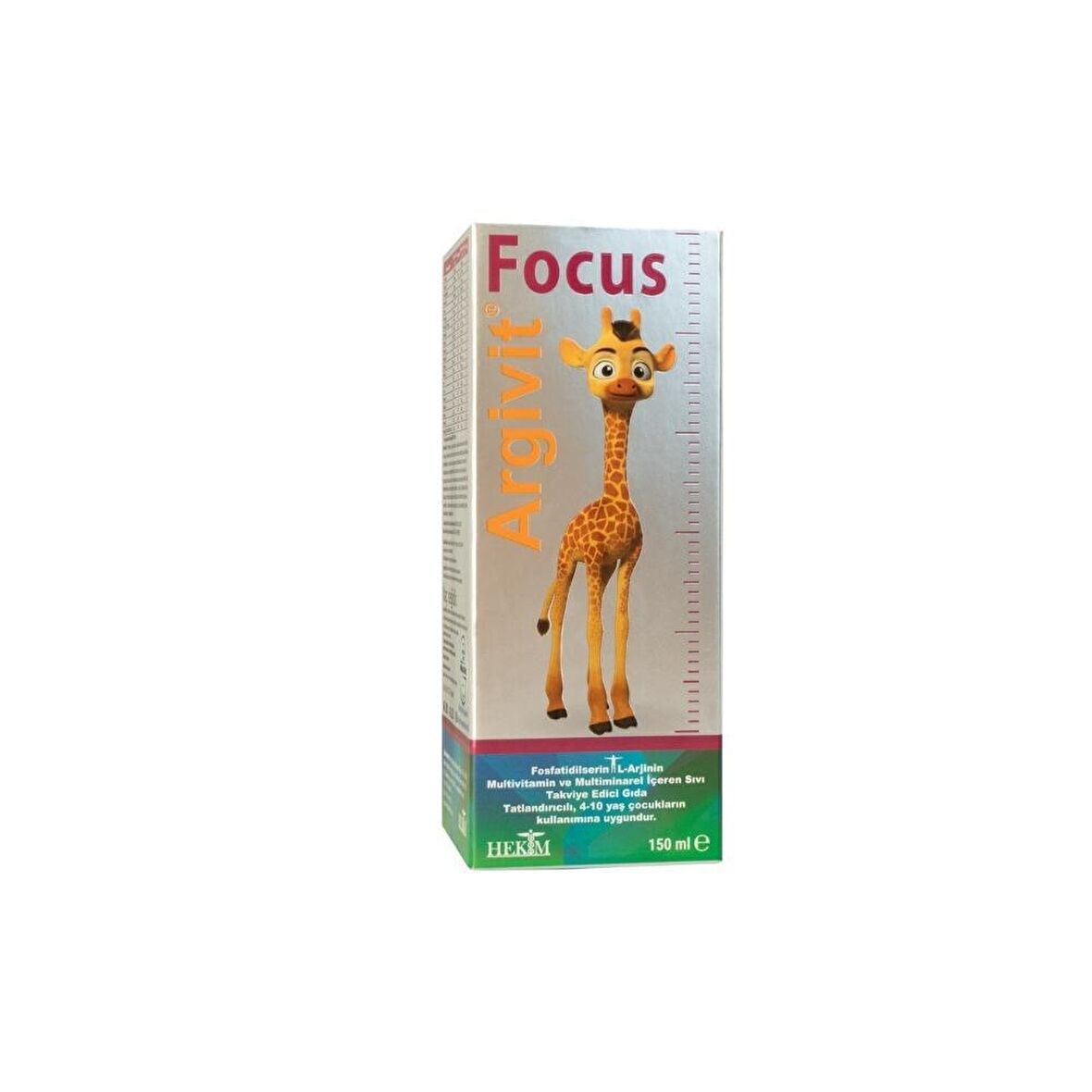 Argivit Focus Multivitamin ve Multimineral Takviye Edici Gıda 150ml