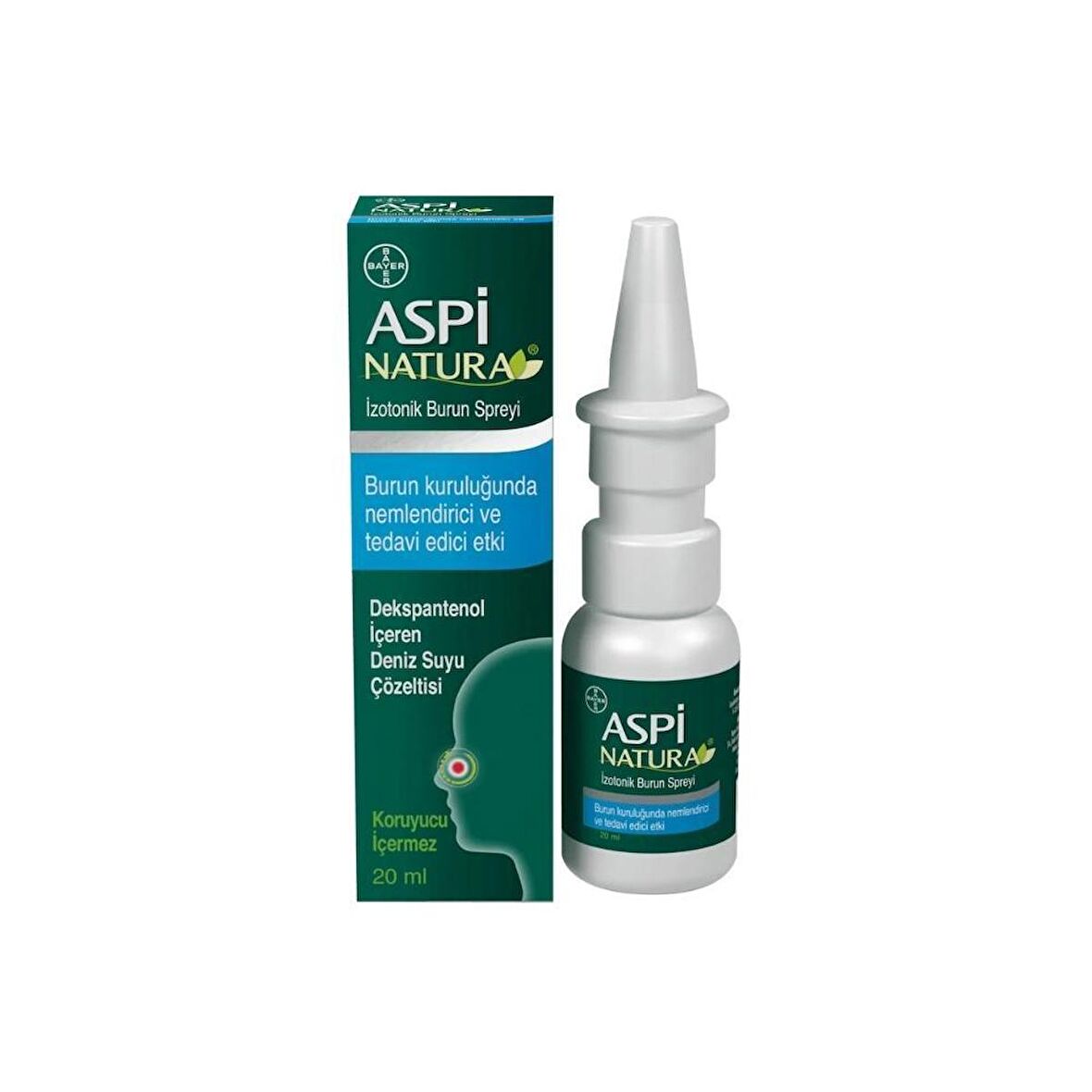 Aspi Natura İzotonik Burun Spreyi 20ml