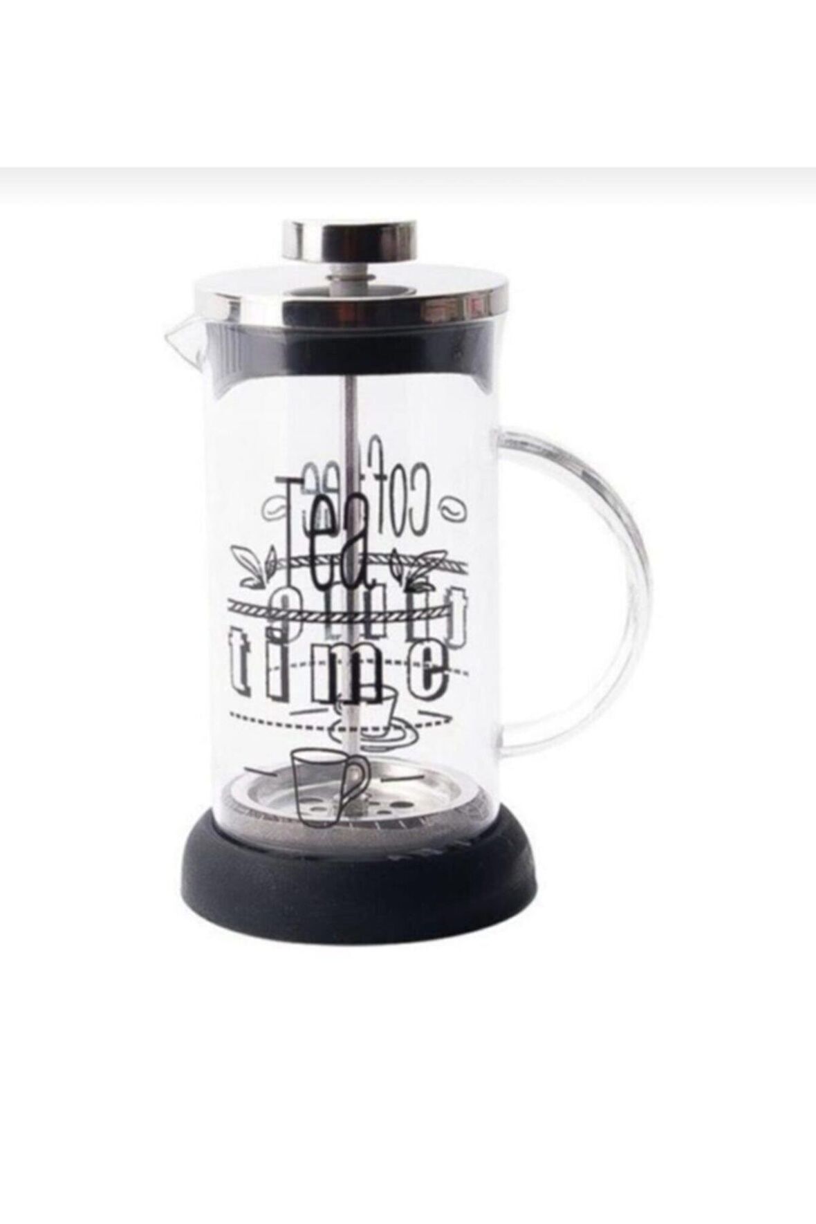 French Press Bitki Çayı Bardağı Filtre Kahve 600 Ml