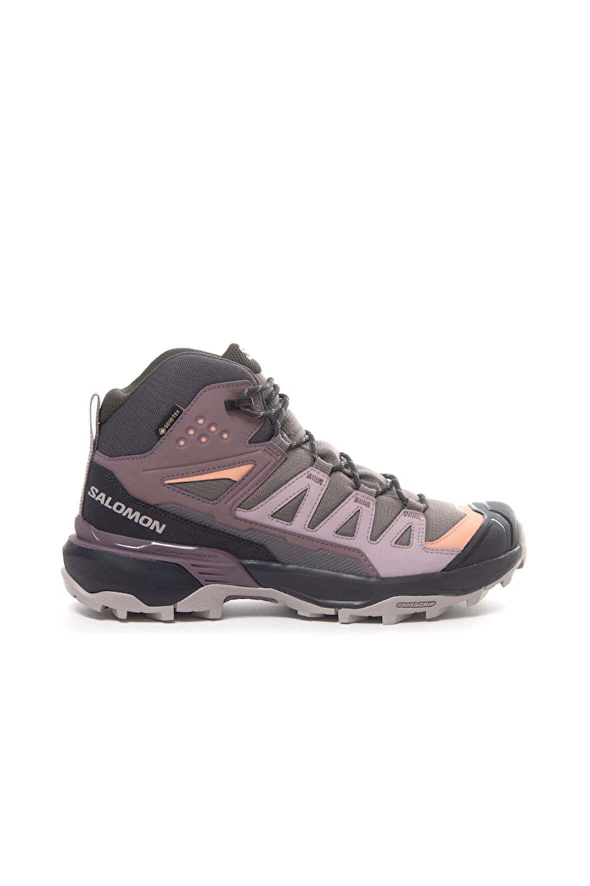 Salomon X Ultra 360 Mid GTX Su Geçirmez Gri Kadın Outdoor Bot 474487