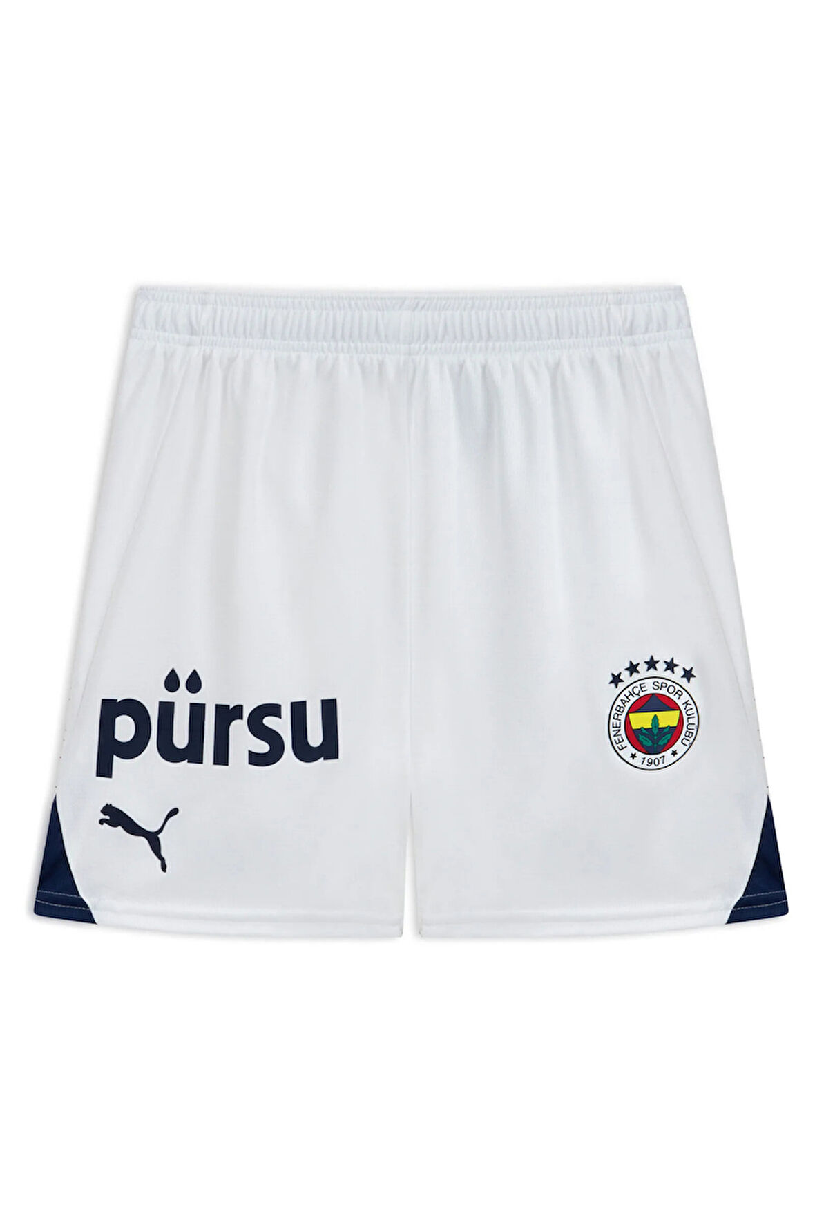 Fenerbahçe Sk Puma  2024/2025 Beyaz Çocuk Futbol Şortu 77538304