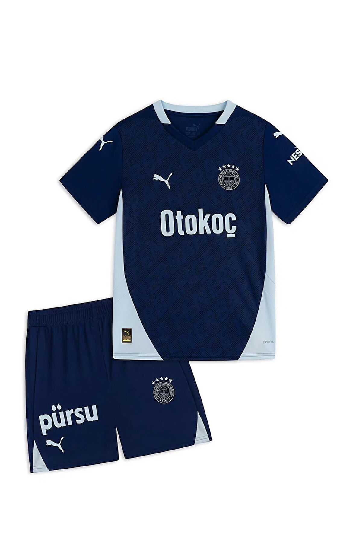 Fenerbahçe Puma 2024/25 Çocuk Lacivert Futbol Forma Takımı 77537909