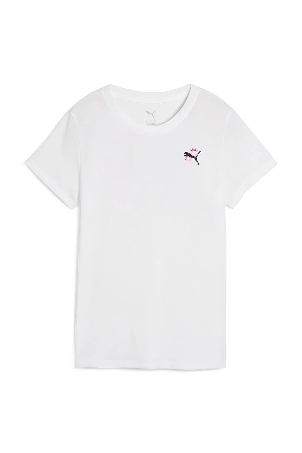 Puma Graphics Kadın Beyaz Antrenman Tişört 52655902