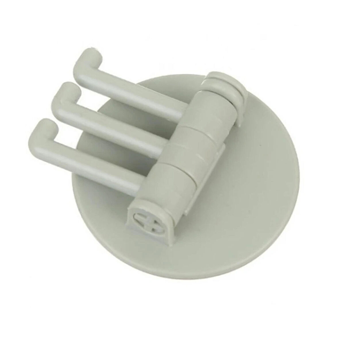 Microcase Plastik  Yapışkanlı Döndürülebilir Banyo Mutfak Eşya Havlu Vb Anahtarlık Askılığı - SU YEŞİLİ AL4470