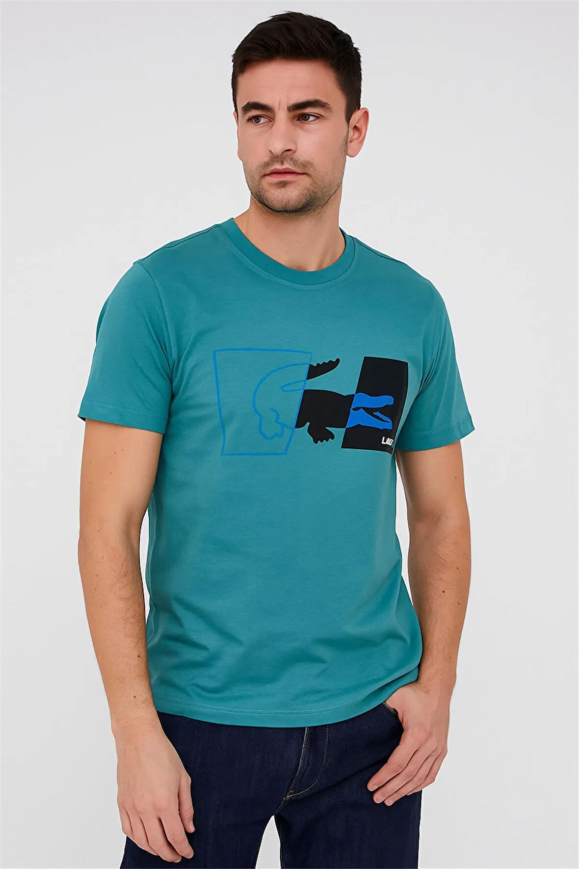 BİSİKLET YAKA DDF BASKI ÇAĞLA YEŞİLİ