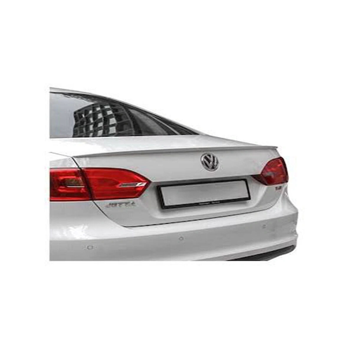 Volkswagen Jetta MK6 ( 2010 - 2017 ) Spoiler PARLAK SİYAH BOYALI