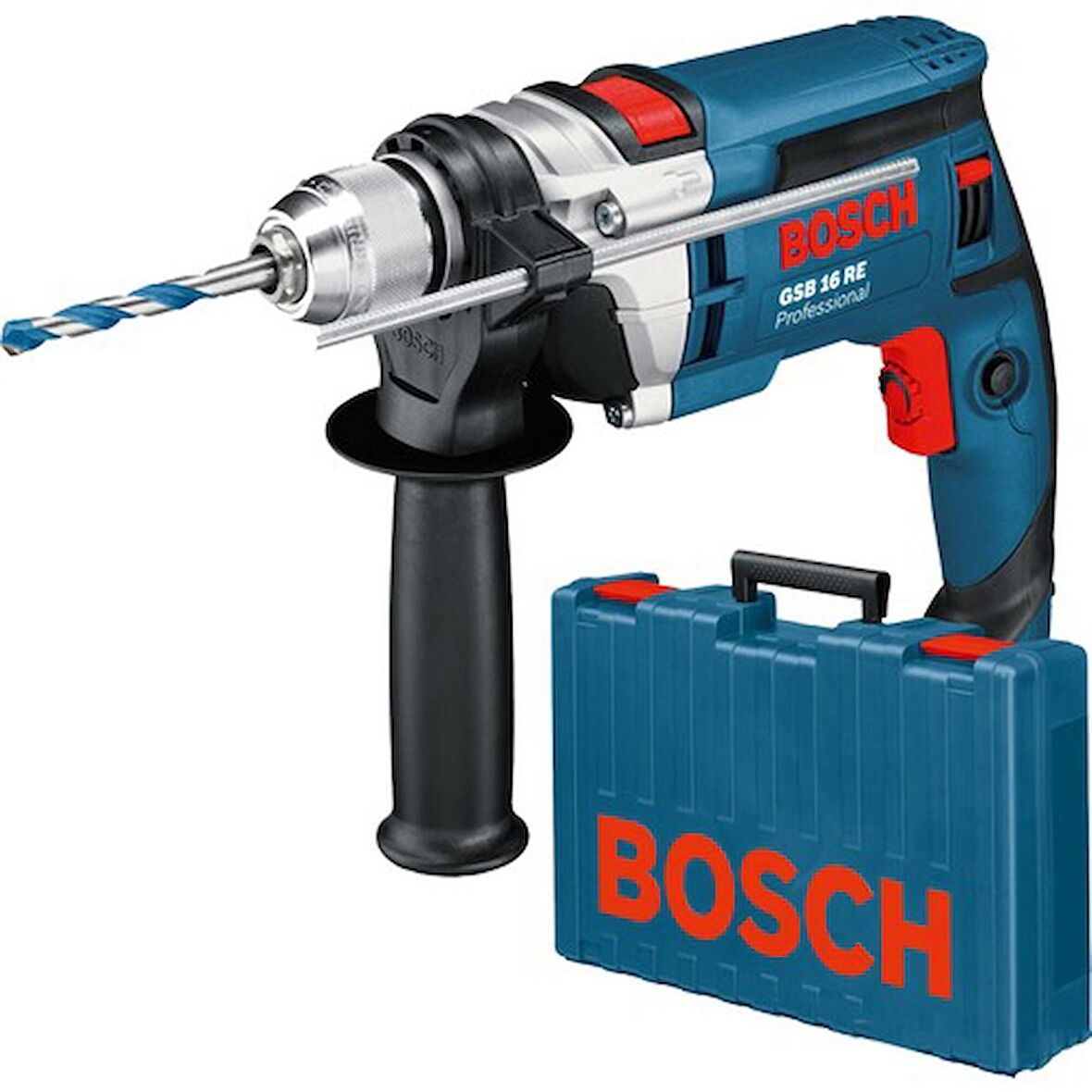 Bosch GSB 16 RE 750 Watt Profesyonel Darbeli Matkap