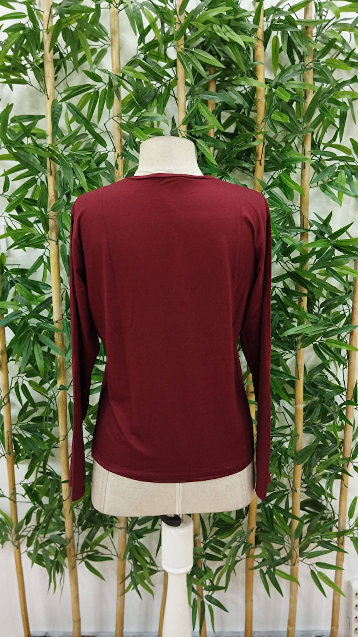 JANES Kadın Uzun Kollu Bisiklet Yaka Ayçiçeği Desenli Viskon Bluz