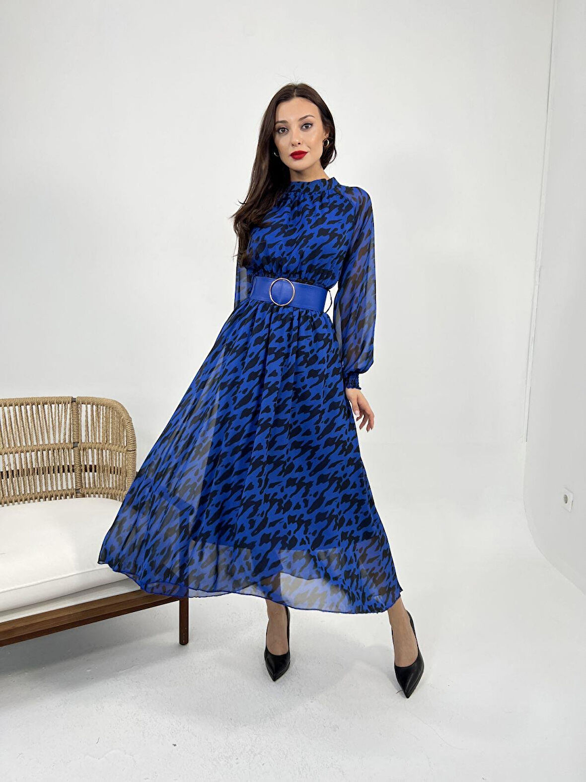 JANES 4543 ELBİSE-HAVANA