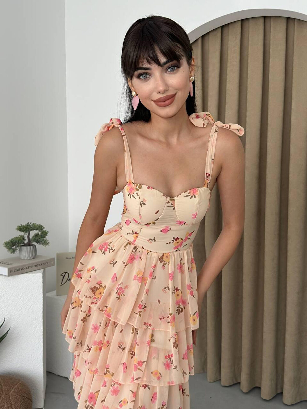 JANES Pavia Midi Boy Elbise