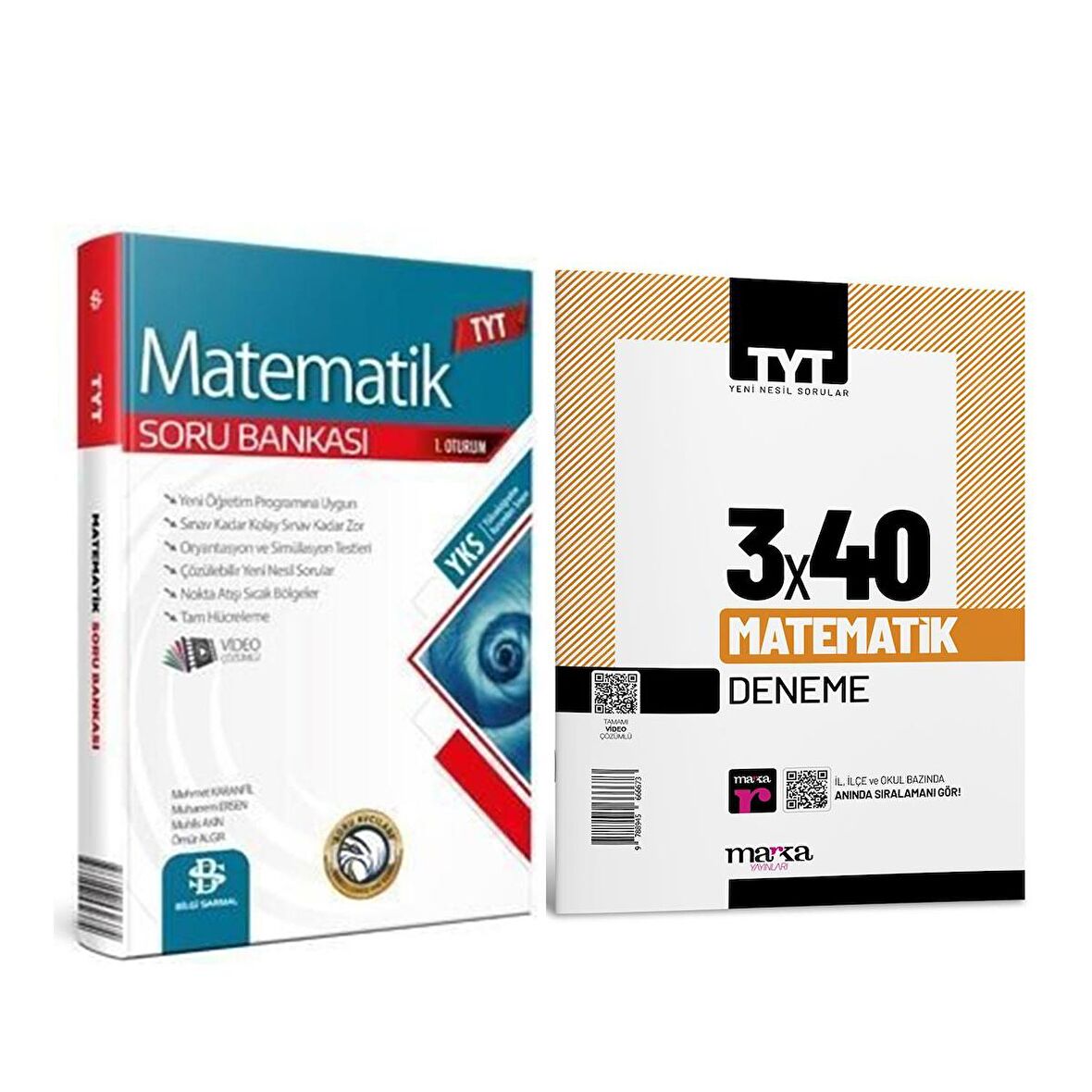 Bilgi Sarmal TYT Matematik Soru ve Marka Deneme Seti 2 Kitap